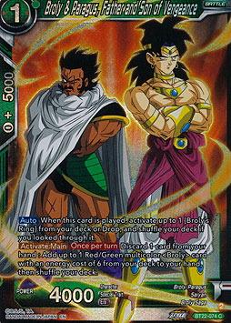 Broly & Paragus, Father and Son of Vengeance