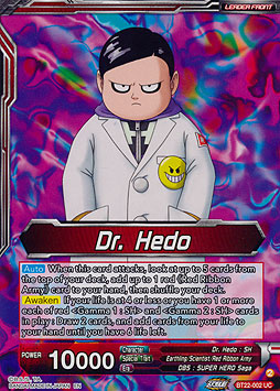 Dr. Hedo // Dr. Hedo, Admiration for Heroes