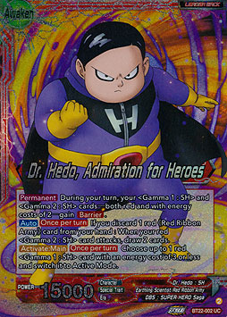 Dr. Hedo // Dr. Hedo, Admiration for Heroes