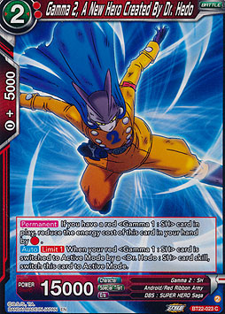 Gamma 2, A New Hero Created By Dr. Hedo