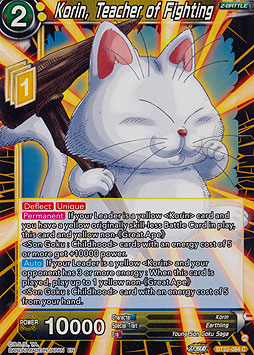 Korin, Teacher of Fighting