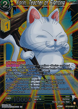 Korin, Teacher of Fighting
