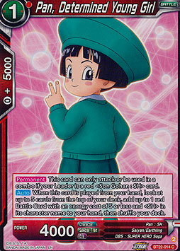 Pan, Determined Young Girl