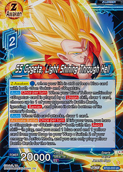 SS Gogeta, Light Shining Through Hell