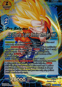 SS Gogeta, Light Shining Through Hell