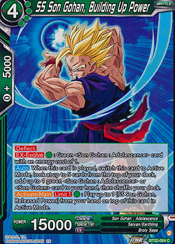 SS Son Gohan, Building Up Power