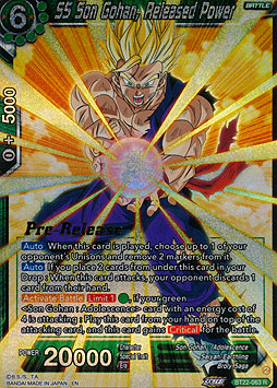 SS Son Gohan, Released Power