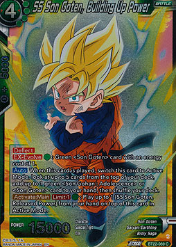 SS Son Goten, Building Up Power