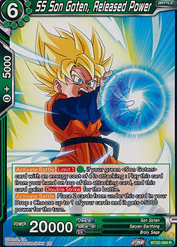 SS Son Goten, Released Power