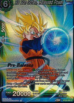 SS Son Goten, Released Power