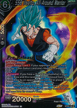 SSB Vegito, All-Around Warrior