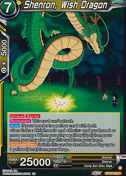 Shenron, Wish Dragon
