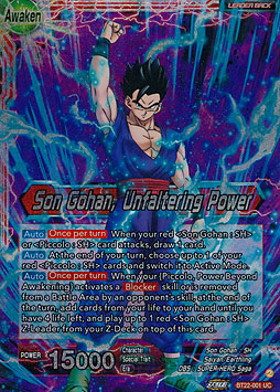Son Gohan // Son Gohan, Unfaltering Power
