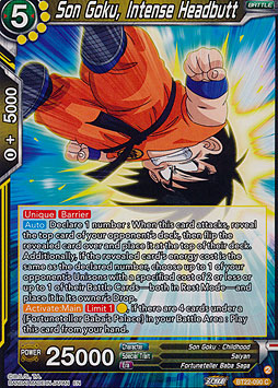Son Goku, Intense Headbutt
