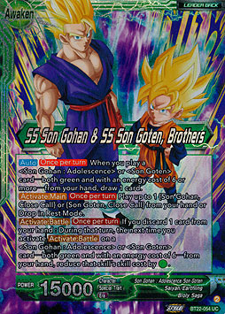 Son Goten // SS Son Gohan & SS Son Goten, Brothers