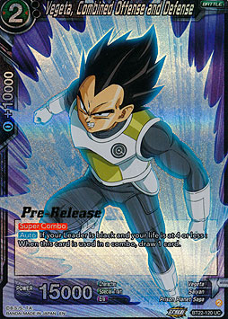 Vegeta, Combined Offense and Defense