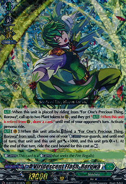 A Viridescent Flash, Rorowa