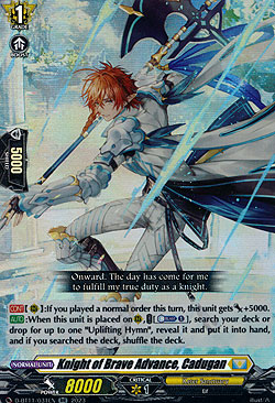 Knight of Brave Advance, Cadugan