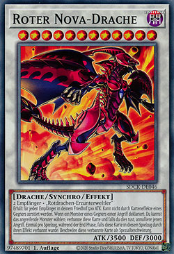 Roter Nova-Drache