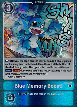 Blue Memory Boost!