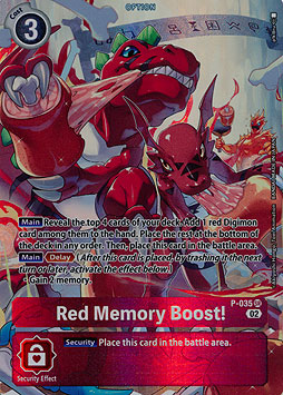 Red Memory Boost!