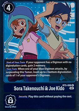 Sora Takenouchi & Joe Kido