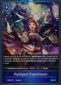 Multipart Experiment