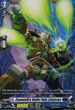 Cannonfire Bullet Rain Colossus