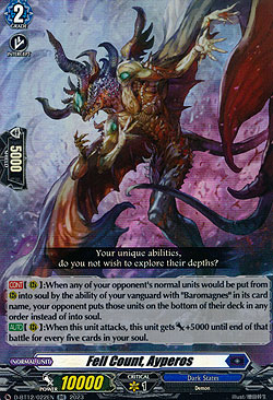 Fell Count, Ayperos
