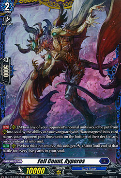 Fell Count, Ayperos
