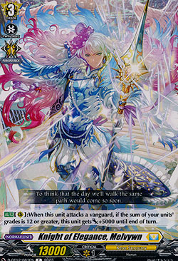 Knight of Elegance, Melvywn