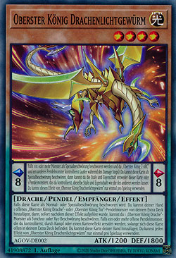 Oberster König Drachenlichtgewürm