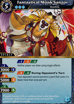 Fantastical Monk Sanzor