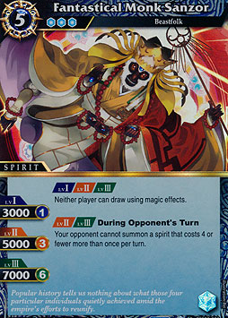Fantastical Monk Sanzor