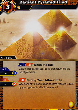 Radiant Pyramid Triad