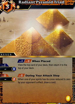 Radiant Pyramid Triad