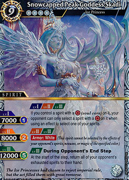 Snowcapped Peak Goddess Skadi