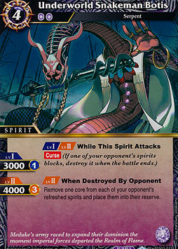 Underworld Snakeman Botis