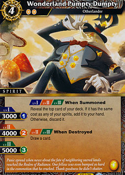 Wonderland Pumpty Dumpty