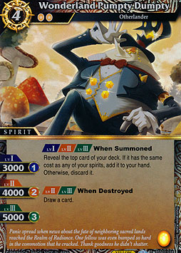Wonderland Pumpty Dumpty