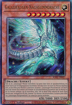 Yu-Gi-Oh Galaxieaugen-Photonendrache - Quarter Century Secret Rare Deutsch