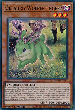 Gefahr!? Wolpertinger?