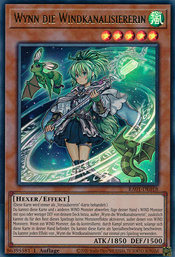 Wynn die Windkanalisiererin