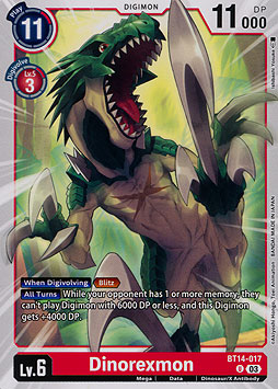 Dinorexmon