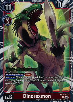 Dinorexmon