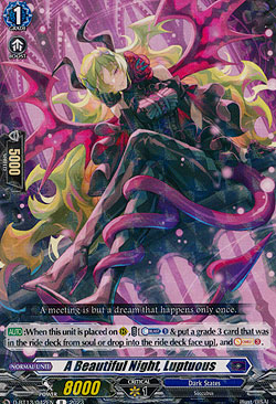 A Beautiful Night, Luptuous