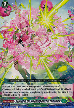Believe in the Blooming Buds of Tomorrow