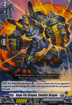 Rage Fist Dragon, Emelius Dragon