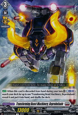 Transforming Beast Machinery, Reprobufaalo