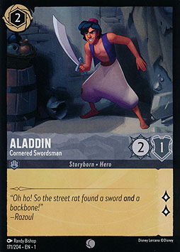 Aladdin - Cornered Swordsman